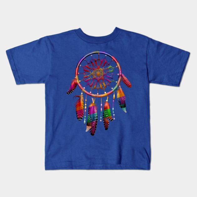 Christmas Dream Catcher Kids T-Shirt by holidaystore